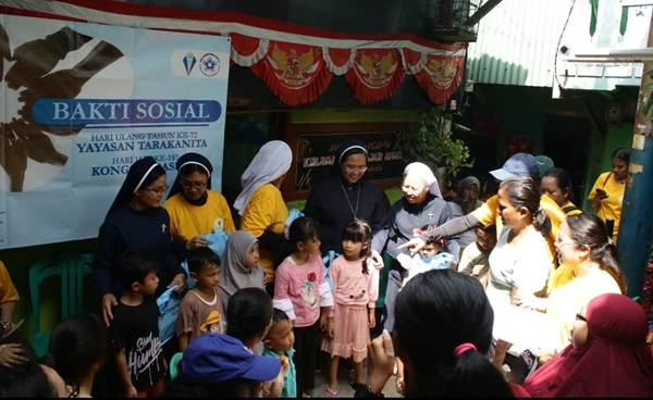 Peduli Sesama dan Lingkungan dalam HUT Yayasan&nbsp;Tarakanita
