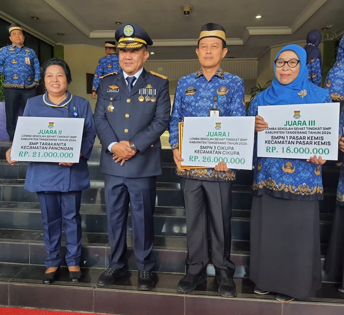 Juara II Sekolah Sehat! SMP Tarakanita Citra Raya Buktikan Dedikasi pada Lingkungan Belajar yang Sehat